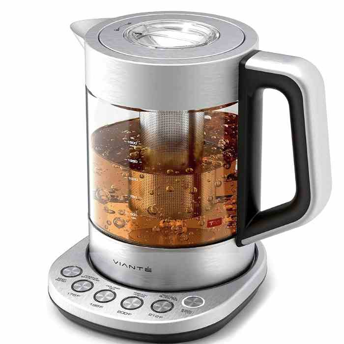 Viante Electric Hettle With Tea Infuser